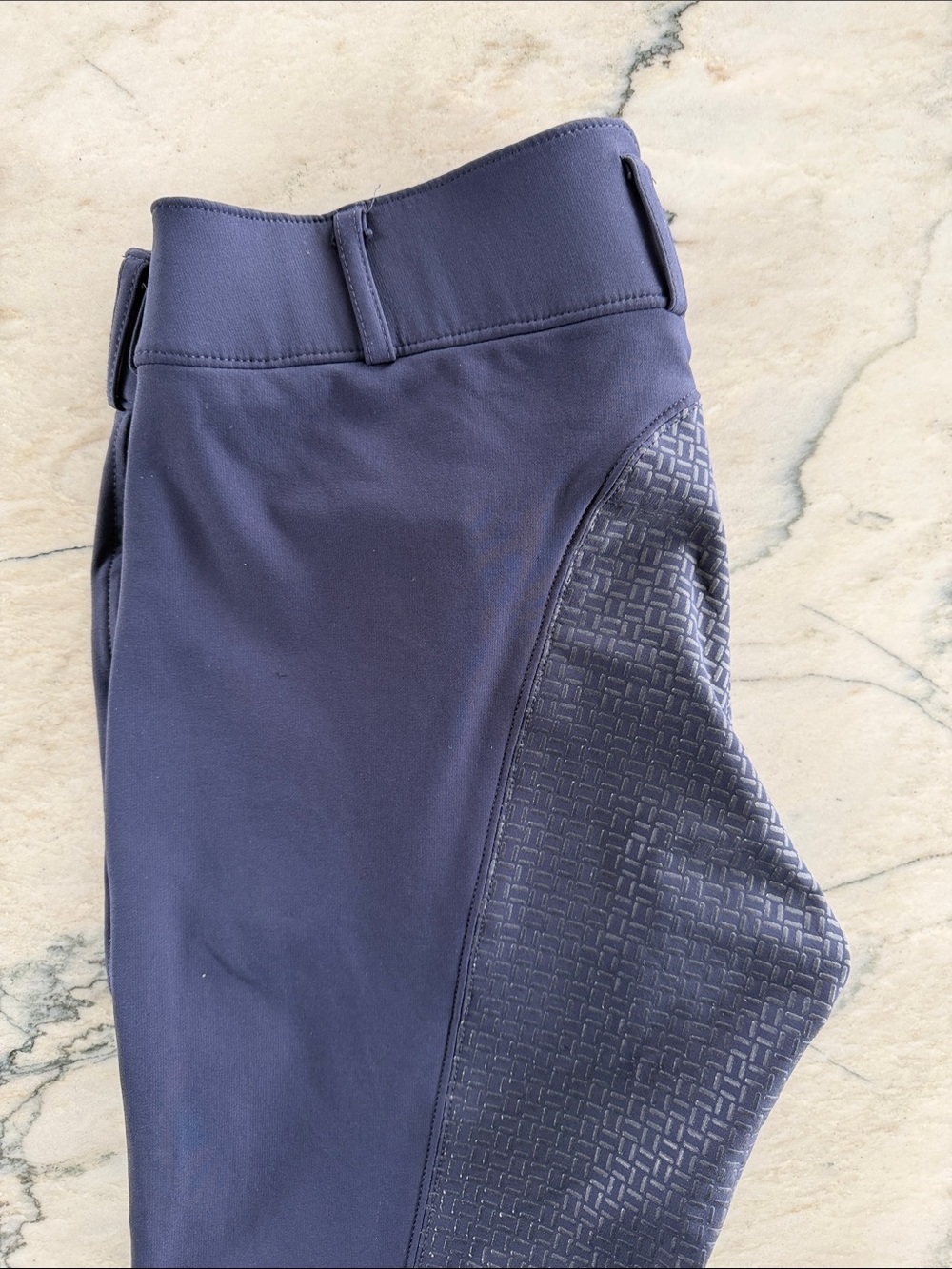Tredstep Ireland Full Seat Riding Breeches - Navy 30R - Picture 3 of 8